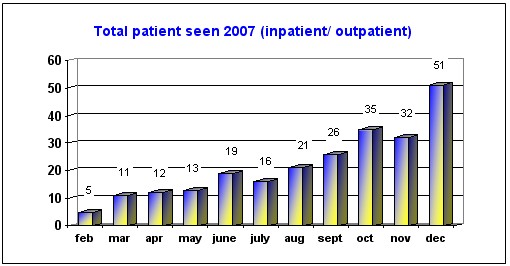 Total patient seen 2007